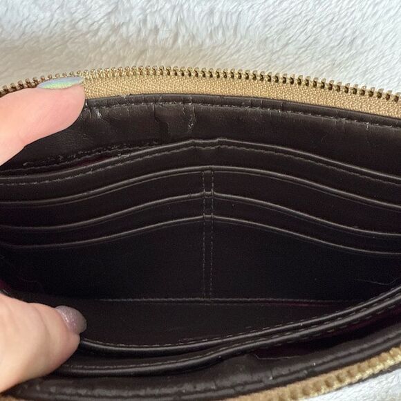 Coach Y2K Plaid Shoulder Bag with Matching Wristlet - Picture 16 of 16